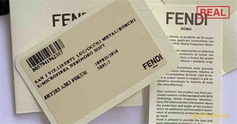 how to spot fake fendi dress|fendi authenticity card.